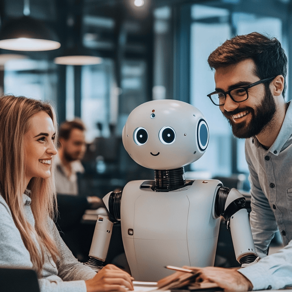 AI-asiantuntija toimistossa