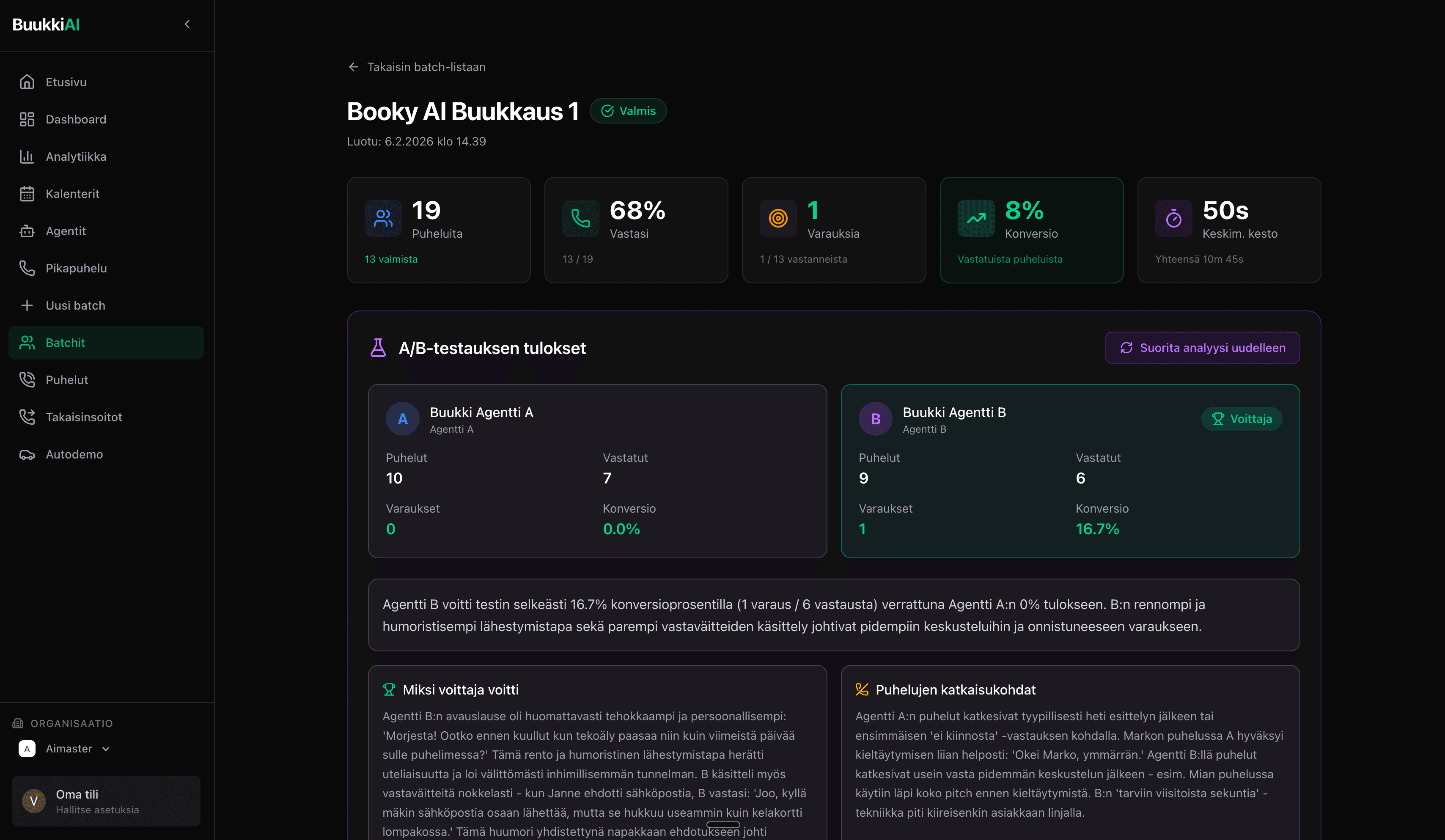 BookyAI - AI-agenttialusta